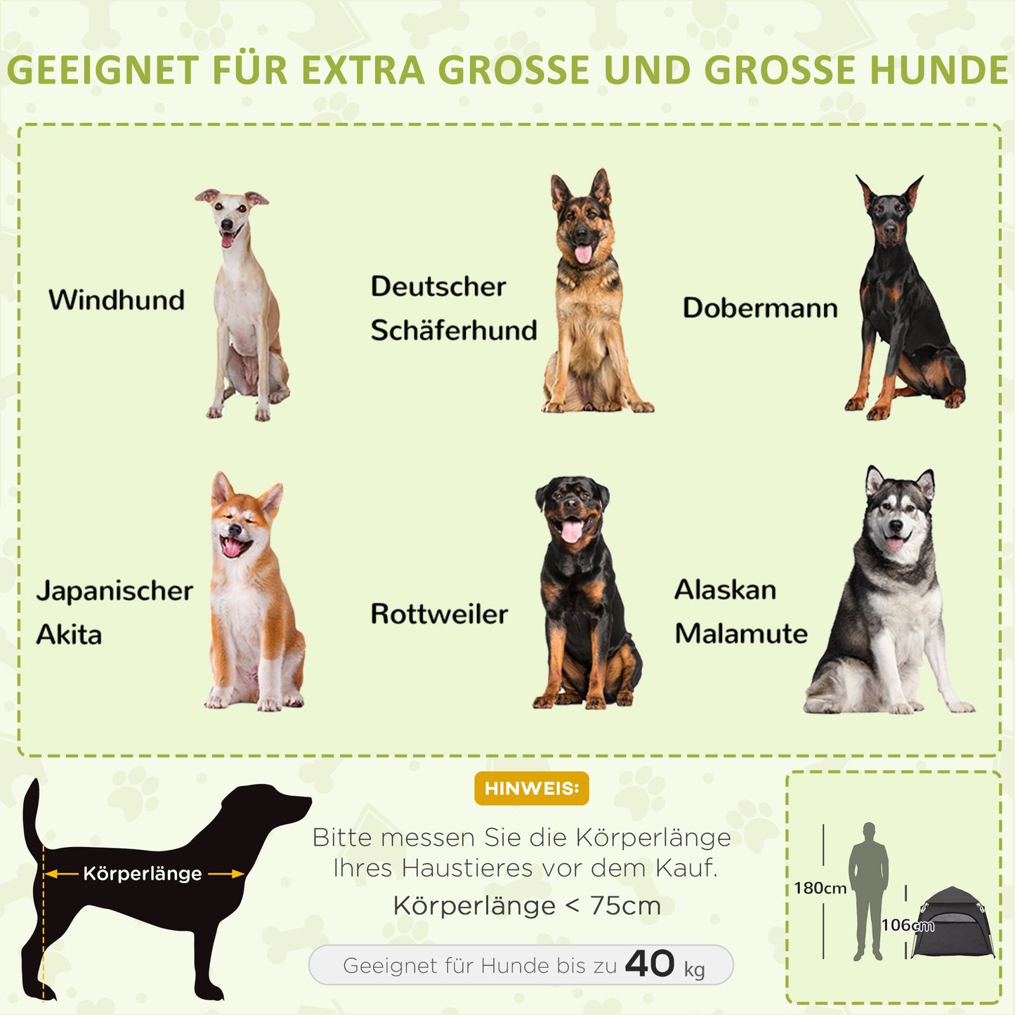 Hondenhuisje – Hondenhok – Draagbare Honden Tent – Hondenkooi – Groot Formaat – Weerbestendig Oxford Polyester – Inklapbaar Met Vliegengaas