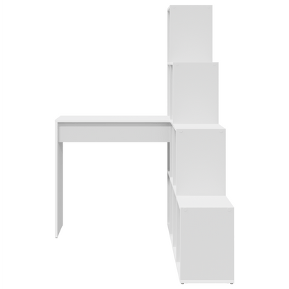 Bureau – Schrijftafel – Computertafel – Werkplek – Bureautafel – Strak Wit – Ruime Werkruimte – Zonder Elektriciteit