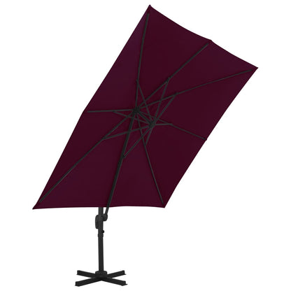 Zwevende Parasol – Hangende Parasol – Zweefparasol – Balkon Parasol – Aluminium Frame – 360 Graden Draaibaar – UV-Bescherming