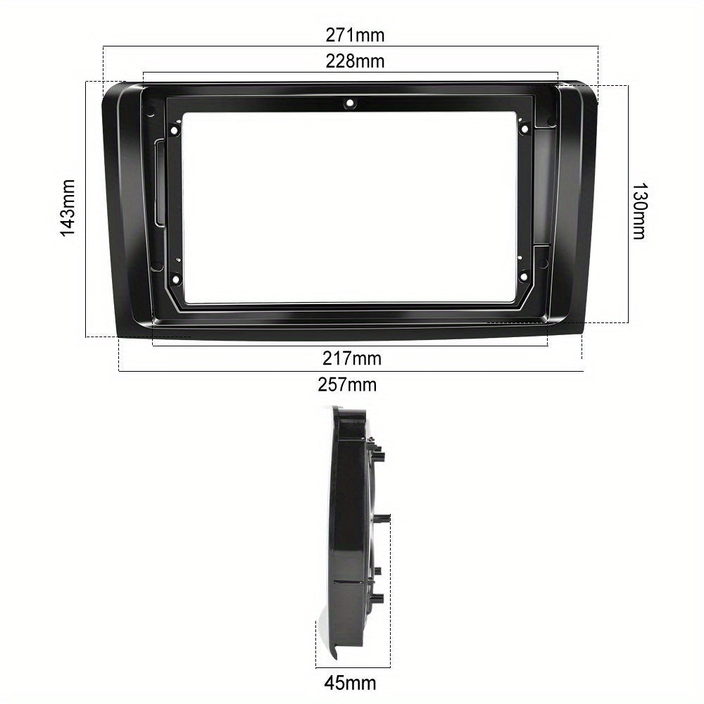 2 DIN Autoradio – Car Stereo – Multimedia Systeem – Navigatie Unit – Android Head Unit – 9-Inch Touchscreen – Wireless CarPlay & Android Auto – Inclusief AHD Camera Met Microfoon