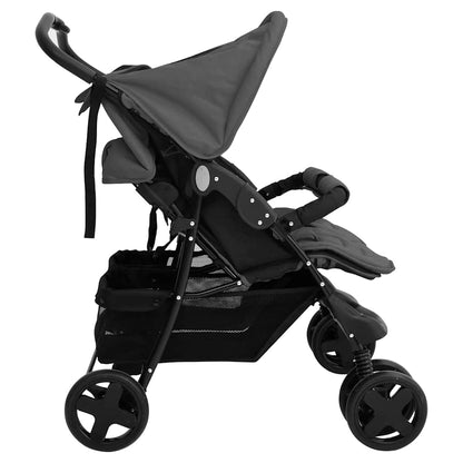 Vidaxl Twin Stroller Twin Strollers Stroller