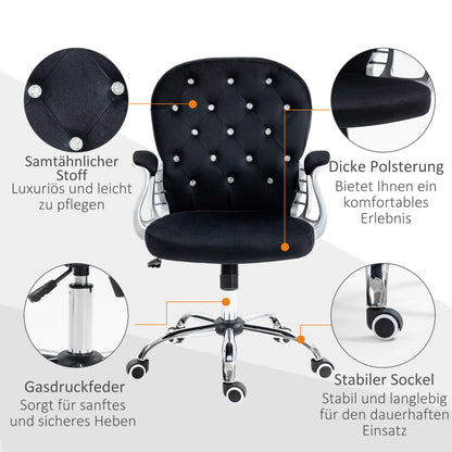 Bureaustoel – Ergonomische Stoel – Office Chair – Draaistoel – Bureau Stoel – Roze PU Bekleding – Verstelbare Hoogte 95-105 cm – Max 120 kg Belastbaar
