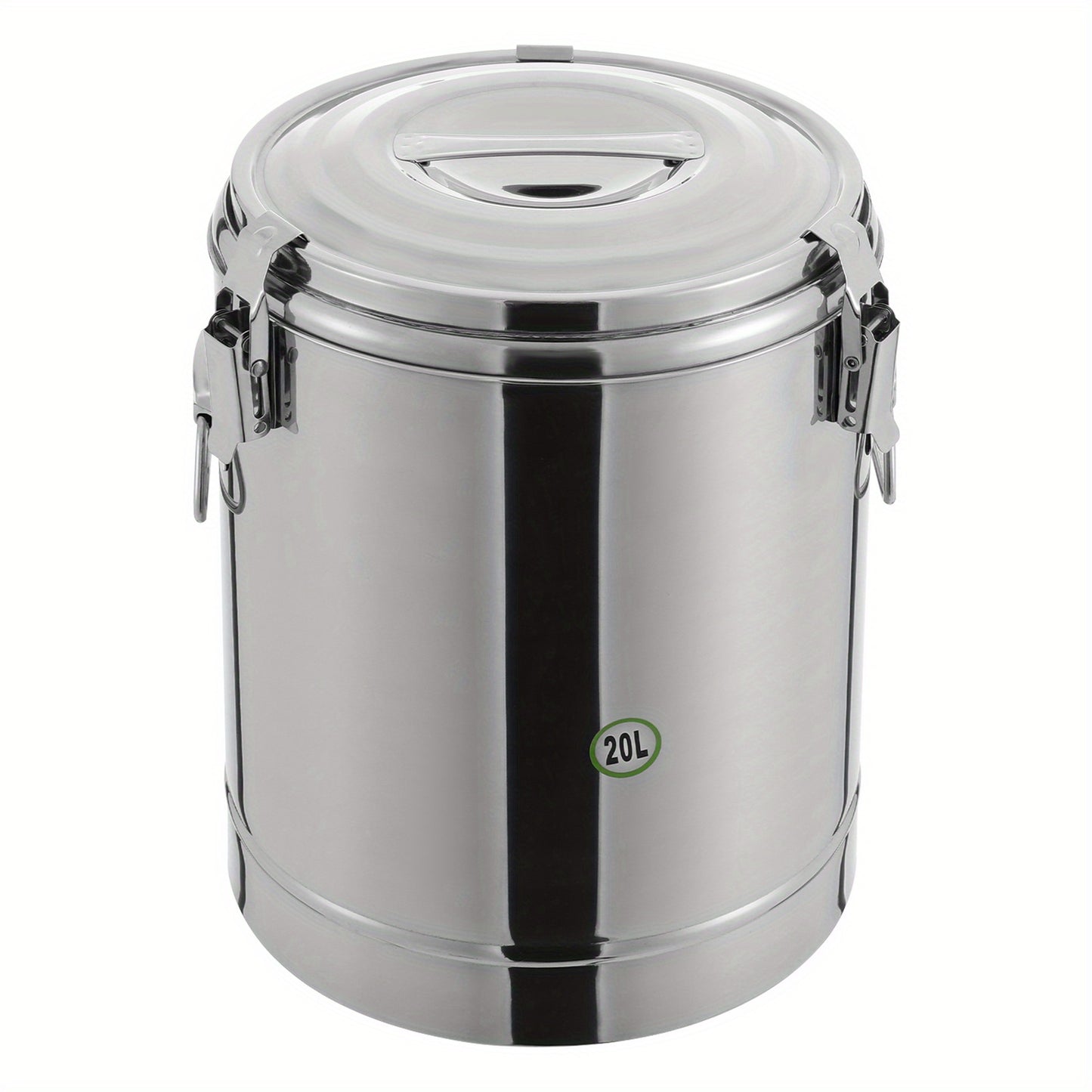 Geïsoleerde Emmer – Koelemmer – Bieremmer – Drinkemmer – Ijsemmer – Rvs Isolatie – 20 Liter Inhoud – Houdt Temperatuur 12 Uur
