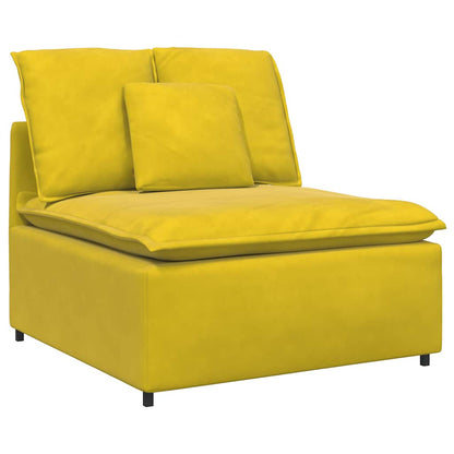 Hoekbank – Modulaire Bank – Loungebank – Zitbank – 3-zitsbank – Lichtgrijs – Polyester Bekleding – Stevig Metalen Frame