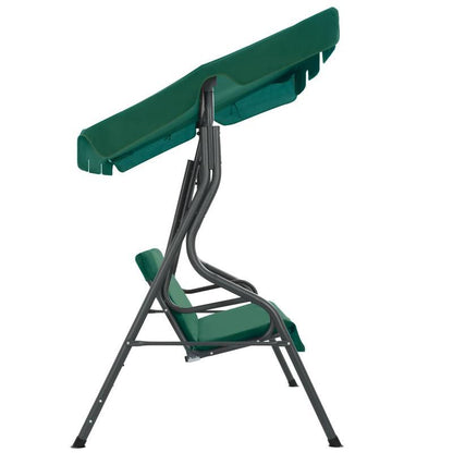 Schommelstoel – Schommelbank – Tuinbank – Rocking Chair – Green Garden Swing Bench – Comfortabele Stof – Groot Formaat 170x110x153 cm