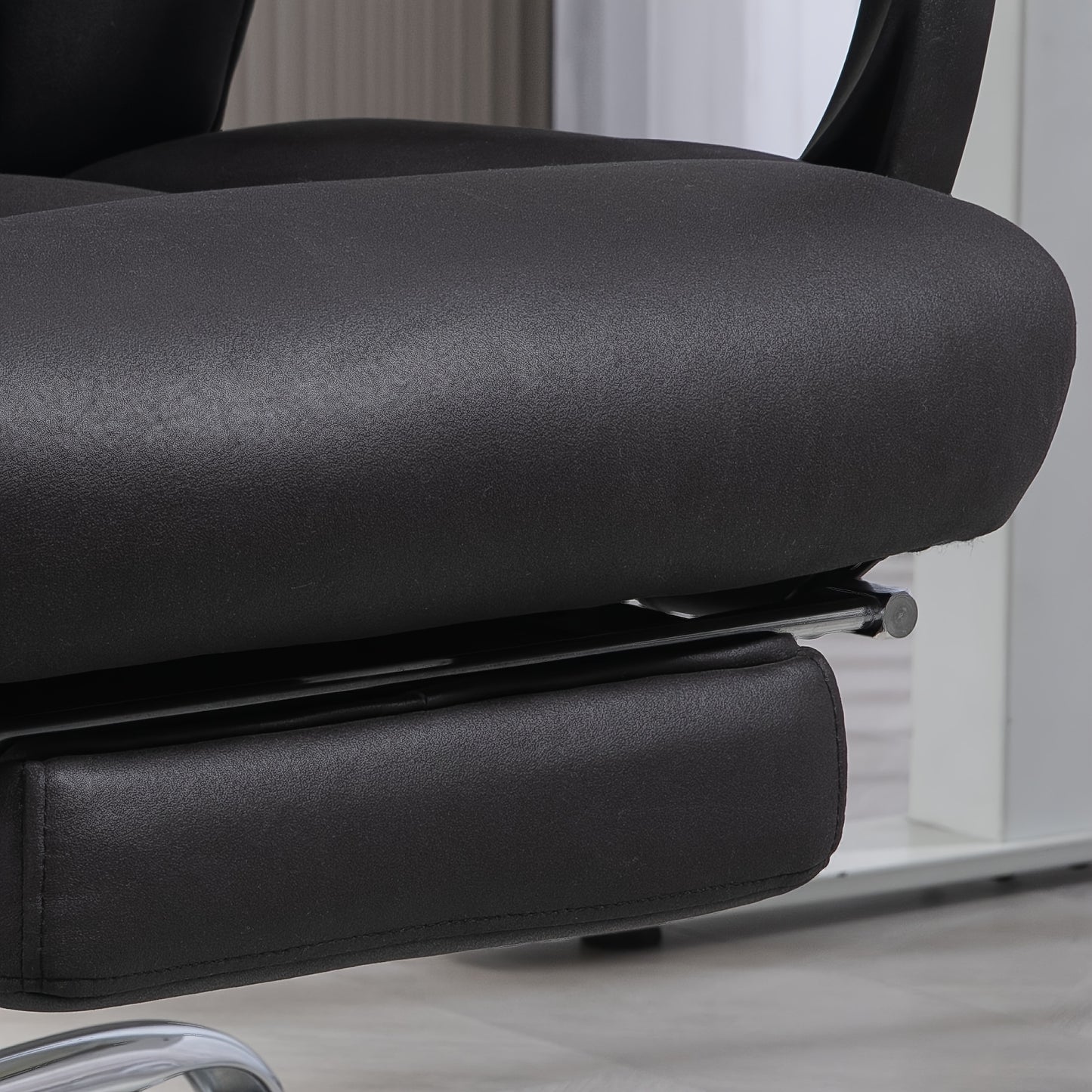 Ergonomische Bureaustoel – Bureaustoel – Werkstoel – Kantoorstoel – Directiestoel – Verstelbare Hoogte – Kantelfunctie 145° – Matzwart – Stevig Aluminium Frame – Max 120 kg Belastbaar