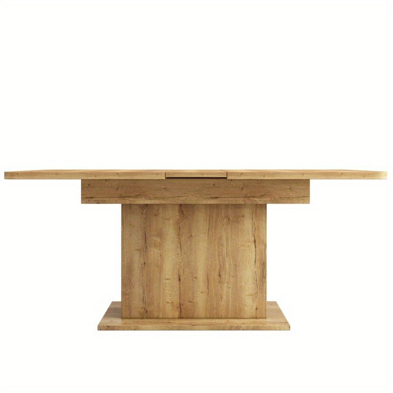 Uitklaptafel – Verlengbare Tafel – Eettafel – Vouwtafel – Tuintafel – Ruimtebesparend – Met Opberglade – 110-130x70x75 cm – Met Stalen Onderstel