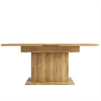 Uitklaptafel – Verlengbare Tafel – Eettafel – Vouwtafel – Tuintafel – Ruimtebesparend – Met Opberglade – 110-130x70x75 cm – Met Stalen Onderstel