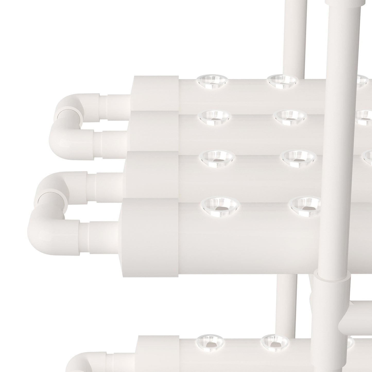 Hydroponicsysteem – Hydrocultuur Kweekset – Kweekbak Zonder Grond – Plantenkweekset – Moestuin Systeem – 108 Plantplaatsen – Voedingsfilm Technologie