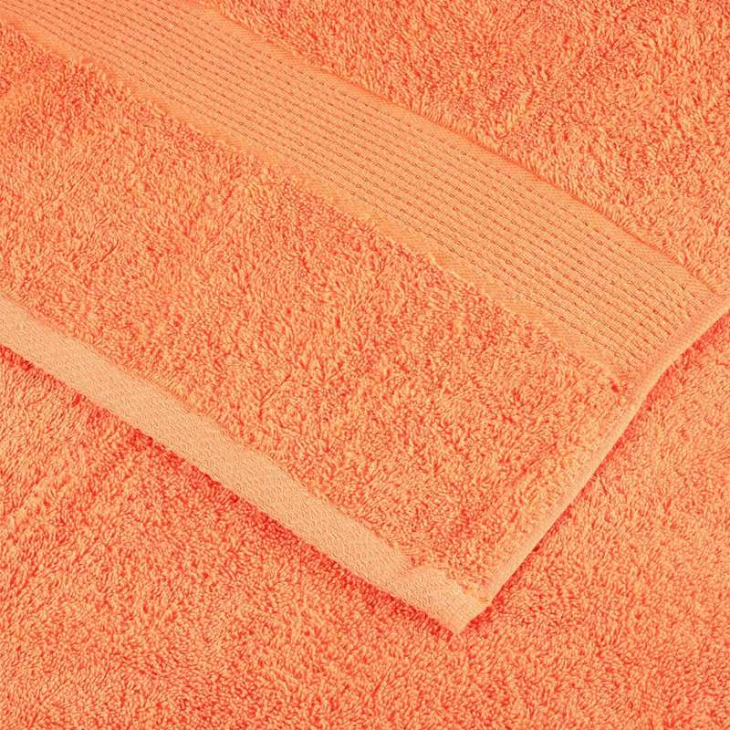 Badhanddoeken – Handdoeken – Strandlakens – Douchehanddoeken – Badlinnen – Oranje Kleur – 100% Katoen – 70x140 cm – 600 g/m² – Set van 10 Stuks
