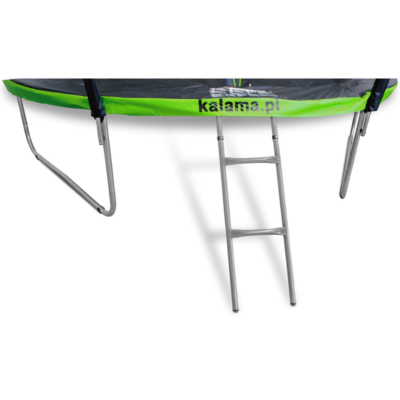Trampoline – Buiten Trampoline – Springkussen – Springmat – Veilige Kids Trampoline – 244 cm Diameter – Stevig Frame & Veiligheidsnet met Slot
