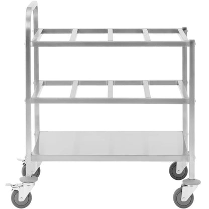 Transport Trolley for 24 GN 1/6 Containers Up to 450 Kg