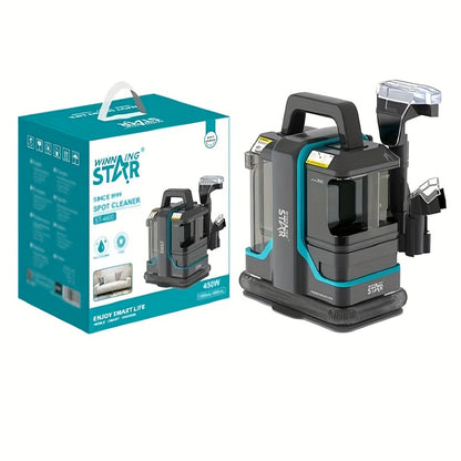 Tapijtreiniger – Vlekkenreiniger – Bankreiniger – Meubelreiniger – Zetelreiniger – 450W Vermogen – 11 kPa Zuigkracht