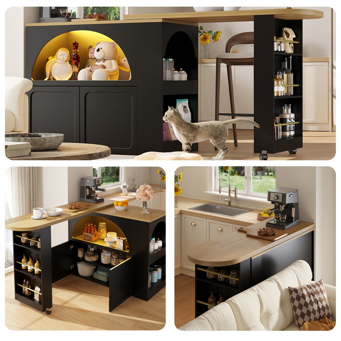 Eenpersoonsbedframe – Bedframe – Slaapbed – Logeerbed – Bedbank – Chenille Bekleding – Eenvoudige Montage – Stevige Moderne Constructie