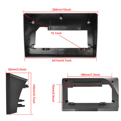 Android 15 Inch Double Din Auto Radio – Touchscreen Navigatie Systeem – Multimedia Speler – Bluetooth Autoradio – Achteruitrijcamera Met Microfoon – Draadloze Carplay & Android Auto – 2.5D Geharde Glazen Display