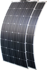 Zonnepanelen Compleet Pakket 12V - Flexibel Zonnepaneel Camper - 2 Stuks - 200W