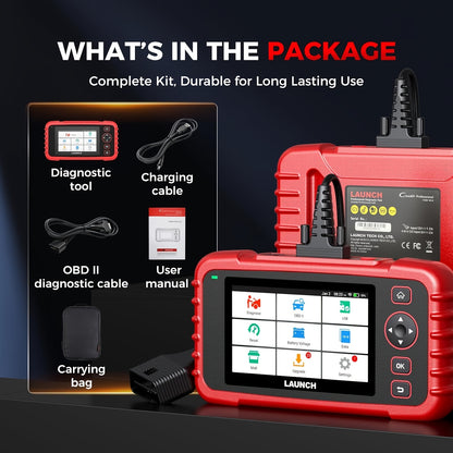 OBD2 Scanner – Diagnoseapparaat – Auto Uitlezer – Foutcode Lezer – Uitleesapparaat – Draadloos Wi-Fi – SAS en Gaspedaal Reset – Batterijtest Inclusief