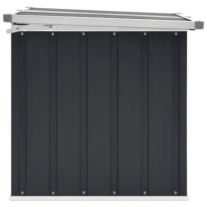 Opbergbox Tuin – Tuinkist – Kussenbox – Buitenopslag – Opbergbox Buiten – Groot 129x67x65 cm – Duurzaam Gegalvaniseerd Staal & Weerbestendig Design
