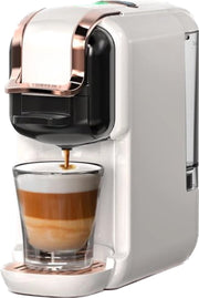 5 in 1 Koffiezetapparaat - Senseo - Meerdere Capsules - Koffiepadmachine - Koffiemachine - Cappuccino - Latte - Heet/Koud - 19B - 1450W - Wit