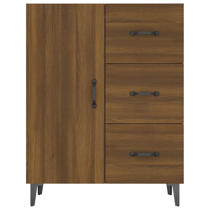 Sideboard 69.5X34X90 Cm Edited Hout Bruin Eikenkleur