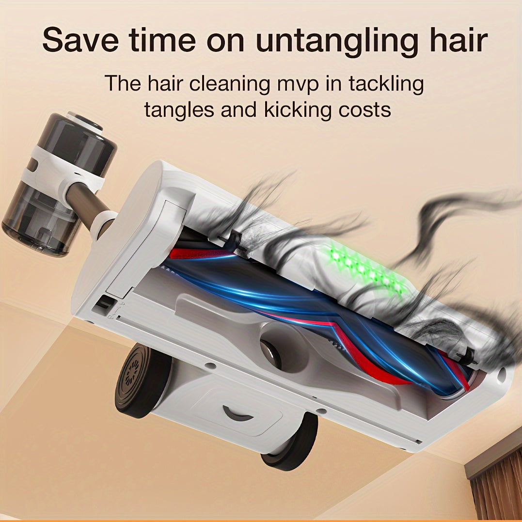 Steelstofzuiger – Draadloze Stofzuiger – Handstofzuiger – Steelstofzuiger Zonder Snoer – Cordless Vacuum Cleaner – Lichtgewicht Design – Krachtige Zuigkracht 30 kPa