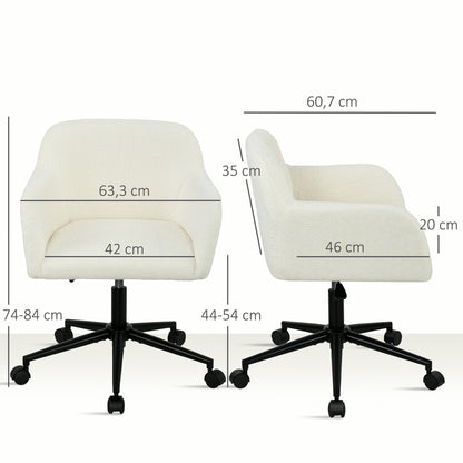 Ergonomische Bureaustoel – Kantoorstoel – Bureaustoel Mesh – Werkstoel – Draaistoel – Grijs – Verstelbare Zithoogte – Inklapbare Armleuningen