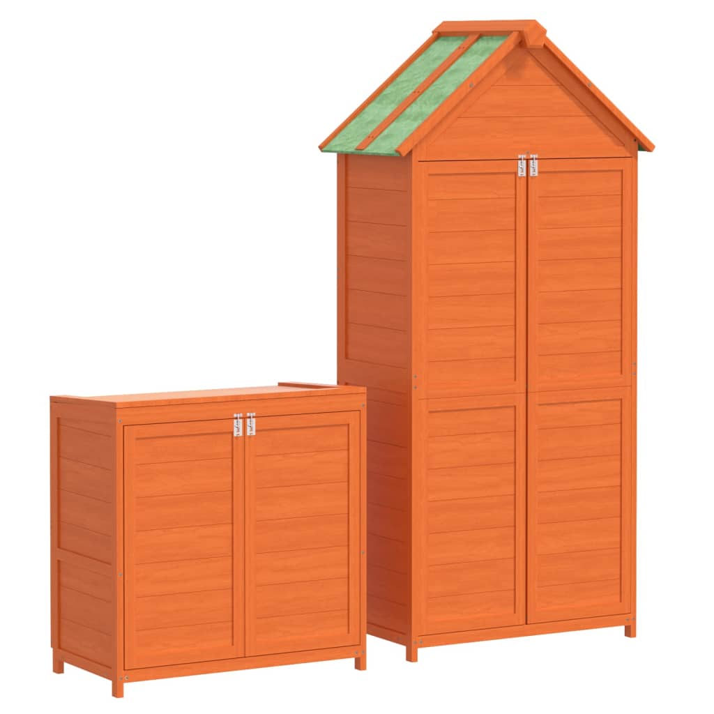 Tuinhuisje – Tuinschuur – Gereedschapsschuur – Tuinberging – Berging – Massief Essenhout – Waterdicht Schuin Dak