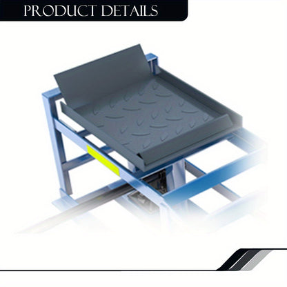 Hydraulische Autobrug – Autohefbrug – Autolift – Wagenlift – Hydraulische Ramps – Verstelbare Hoogte – Reflecterende Strepen – Veiligheidsborgpennen