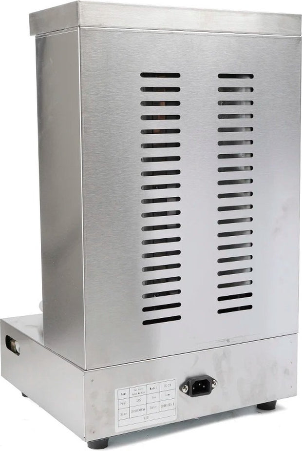 Kebab/Döner Grill - BBQ - Roestvrijstaal - 360° Roterend - 3000W - Barbecues - 2 Branders
