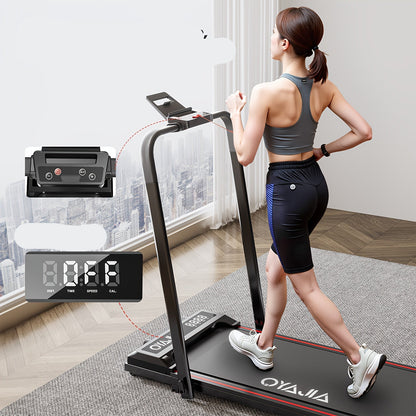 Loopband – Wandelband – Walking Pad – Treadmill – Hometrainer – Inklapbaar – 1-12 km/h Snelheid – Afstandsbediening & LCD Display