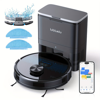 Robotstofzuiger – Dweilrobot – Stofzuiger Robot – Automatische Stofzuiger – SL60 Plus – 4000Pa Zuigkracht – Automatisch Legen Met 2,5L Zak