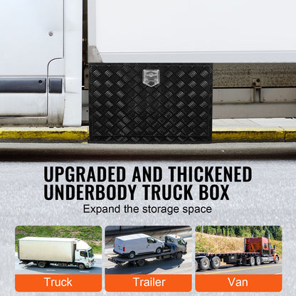 Aluminium Gereedschapskist – Opbergbox – Trailerkist – Vrachtwagendoos – Camperkist – Waterdicht – Stevig 91,4x61x61 cm