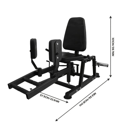 Adductor Apparaat – Abductor Trainer – Heuptrainer – Gluteus Machine – Binnen- en Buitenzijde Training – 6 Verstelbare Weerstandsniveaus – Duurzame IJzeren Constructie