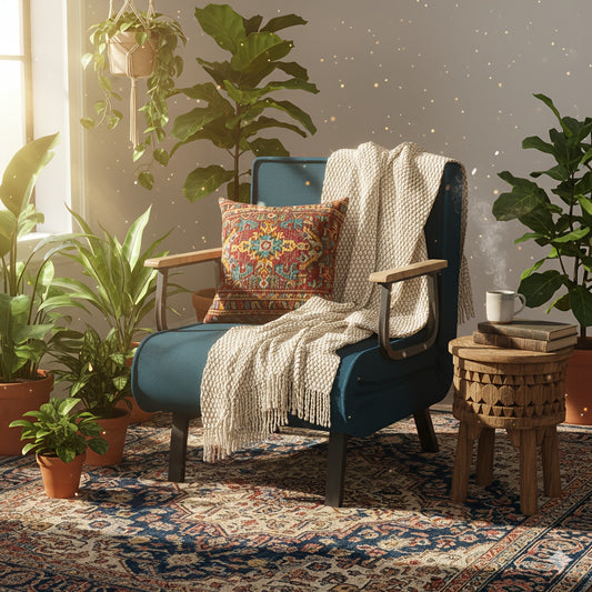 Stoelbed – Slaapstoel – Fauteuil – Ligstoel – Slaapbank – 5-Instelbare Rugleuning – Houten Armleuningen – Comfortabel Zacht Stof – 60x188 cm