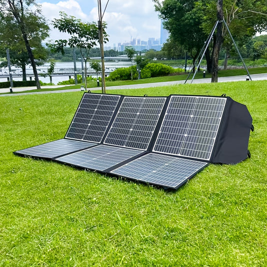 Zonnepaneel – Zonnecharger – Solar Panel – Opvouwbaar Zonnepaneel – Draagbaar Zonnepaneel – 300W Hoog Vermogen – Monokristallijn Silicium