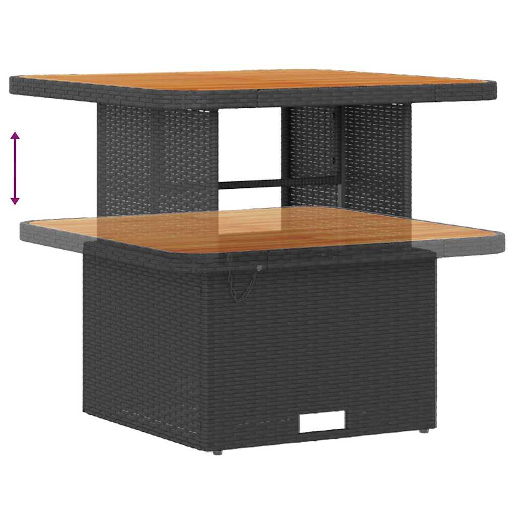 Tuinbank – Buitenbank – Tuinmeubel – Loungeset – Zithoek – Ruime Zitplaatsen – Weerbestendig Rotan – Crème Beige Kussens