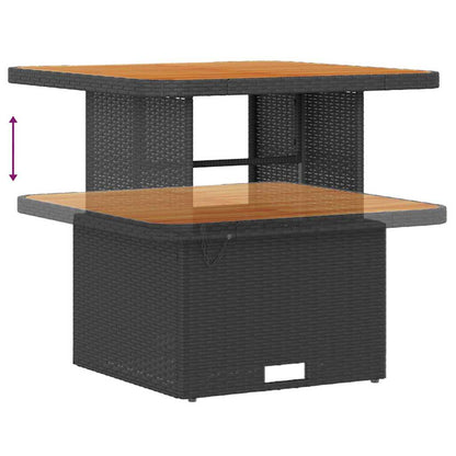 Tuinbank – Buitenbank – Tuinmeubel – Loungeset – Zithoek – Ruime Zitplaatsen – Weerbestendig Rotan – Crème Beige Kussens