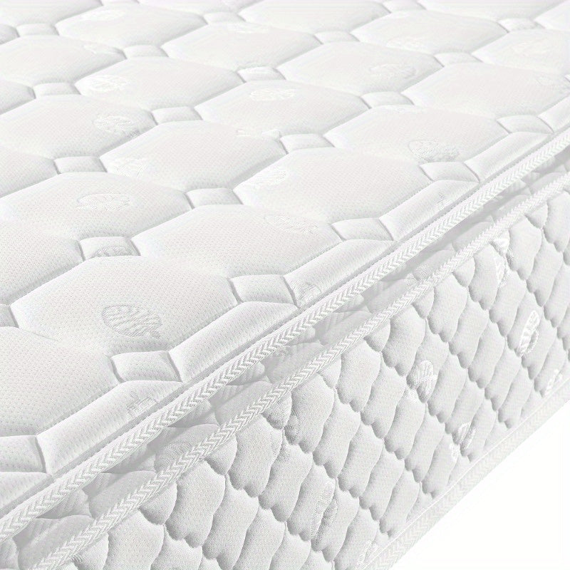 Bed Met Opbergruimte – Tweepersoonsbed – Slaapbed – Ledikant – Boxspring – Matras Inclusief – Gestoffeerd Grijs – Houten Lattenbodem – 140x200 cm