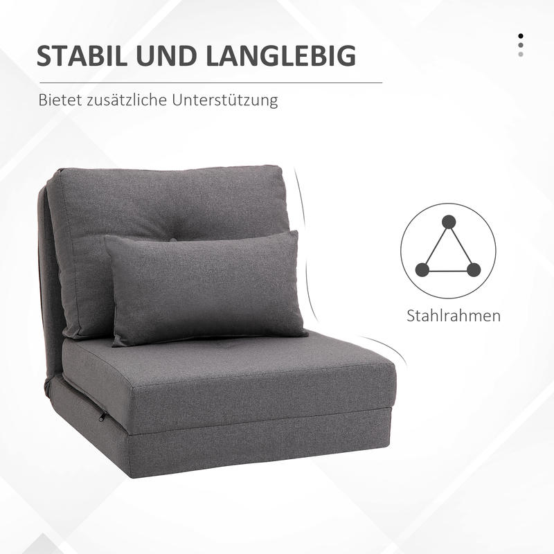 vloermatras – slaapmatras – vouwmatras – logeermatras – matras – 2-in-1 vouwstoel en matras – duurzaam polyester – lichtgewicht en compact 60x80x56 cm