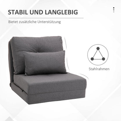 vloermatras – slaapmatras – vouwmatras – logeermatras – matras – 2-in-1 vouwstoel en matras – duurzaam polyester – lichtgewicht en compact 60x80x56 cm