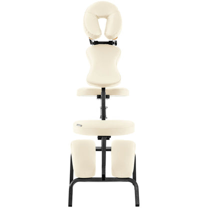 Portable Folding Tattoo Massage Chair Montpellier Beige Up to 130 Kg Beige