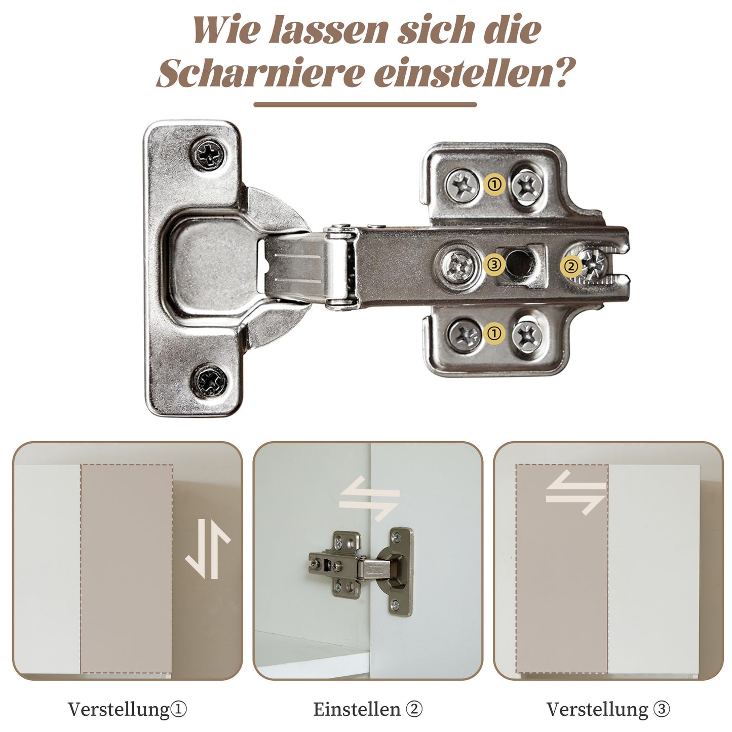 Keukentrolley – Keukenwagen – Serveerwagen – Keukenkast – Opbergkar – Uitschuifbaar Werkblad 120×65 cm – 5 Lades & 2 Kastjes