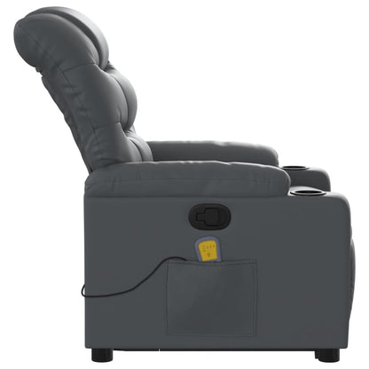 Sta-op Stoel Elektrisch – Verstelbare Fauteuil – Relaxstoel – Elektrische Relaxfauteuil – Stoel Met Sta-op Functie – Kunstleer Bekleding – Tot 135 Graden Verstelbaar