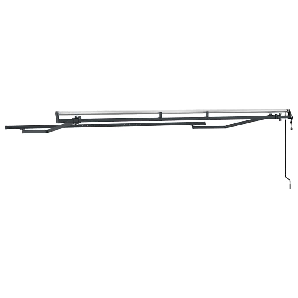 Opvouwbaar Zonnescherm Frame – Zonnescherm Frame – Schaduwdoek Frame – Terras Schaduw – Buiten Zonwering – Duurzaam Metaal – 3,5x2 Meter Antraciet