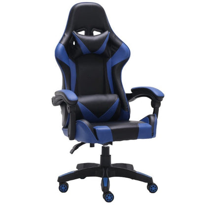 Draaifauteuil – Fauteuil – Relaxstoel – Bureaustoel – Gamingstoel – Ergonomisch Met Verstelbare Nek- en Lendensteun – Rugleuning Kantelbaar Tot 180°
