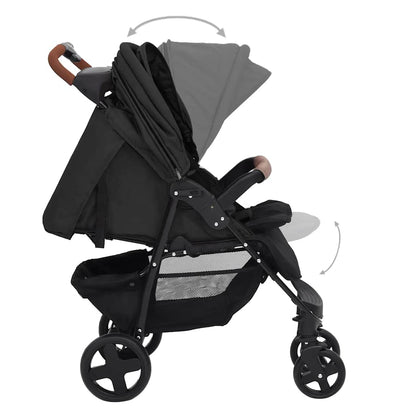 Buggy – Kinderwagen – Wandelwagen – Plooibuggy – Reisbuggy – Stalen Frame – Verstelbare Rugleuning