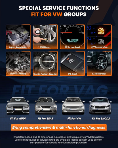 OBD2 Diagnose Tool – Auto Scanner – Foutcode Uitlezer – Autodiagnose Scanner – Auto Diagnoseapparaat – Real-Time Live Data – Breed Compatibel en Gebruiksvriendelijk