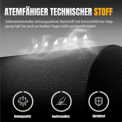 GTPLAYER Gaming Chair, Gamer Chair, Breathable Office Chair Made of High Quality Fabric, Ergonomic PC Chair, Adjustable and Swivel Office Chair with Footrest, Black - QUORE