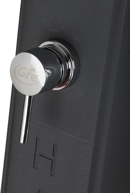 Gre DSM19 Premium Solar Shower, gemaakt van hars, met handvat, 19L Tank
