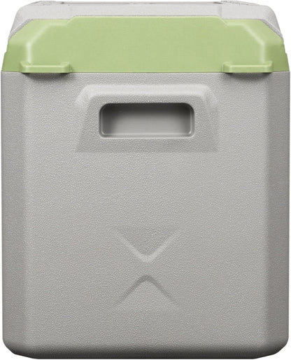 Steamy-E Single Zone 25, Elektrische Compressor Koelbox, 24 Liter, Grijs, 12V/230V, voor vriezen en koelen van -20 tot +20, ideaal voor op de camping